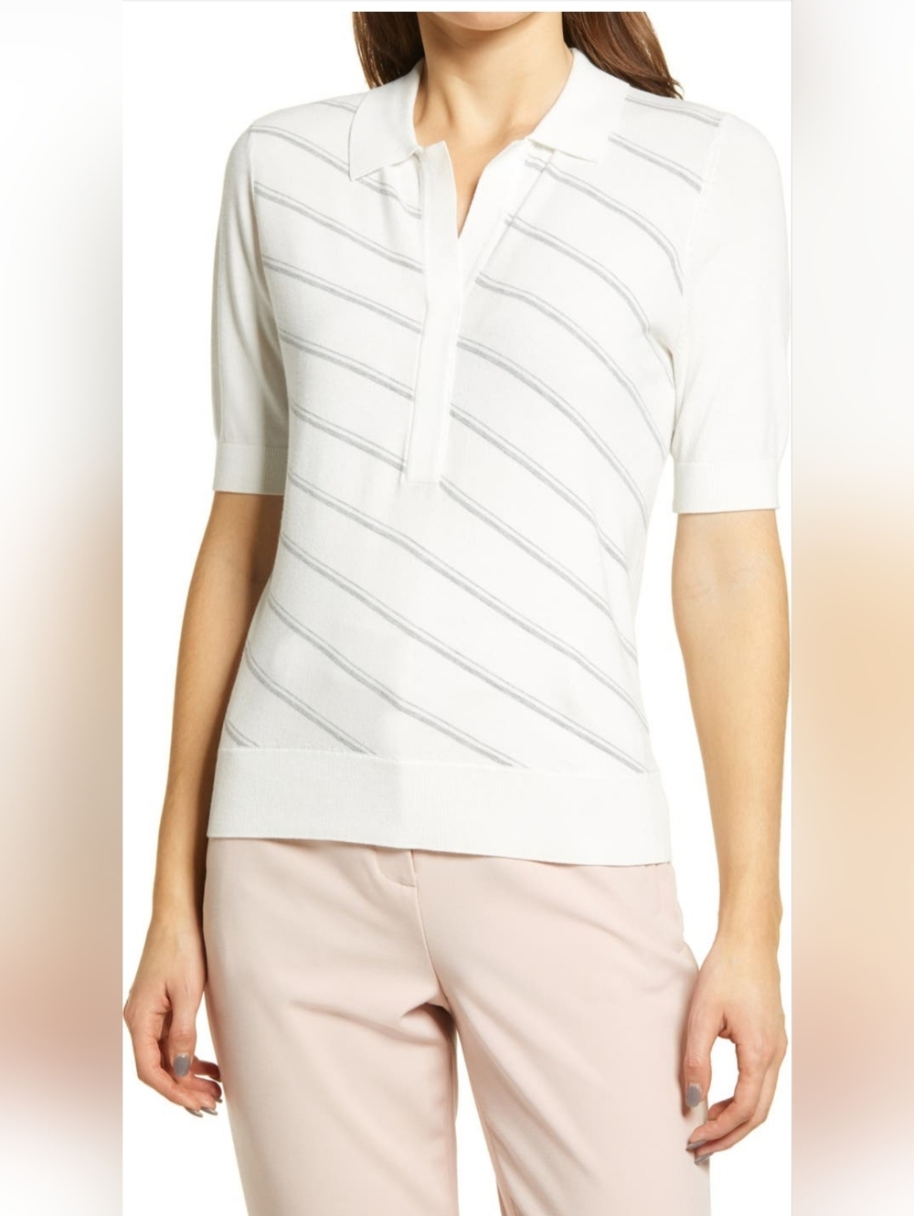 NWT Halogen - Nordstrom Brand - Short Sleeve Sweater -  Size XXL
